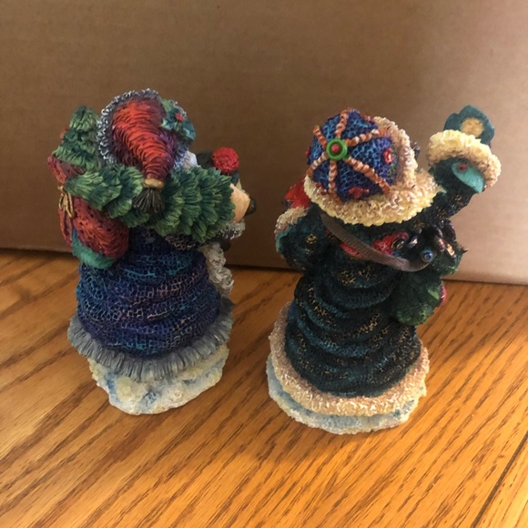 2 1998 Crinkle Clause Collectors Figurines - Picture 7 of 11